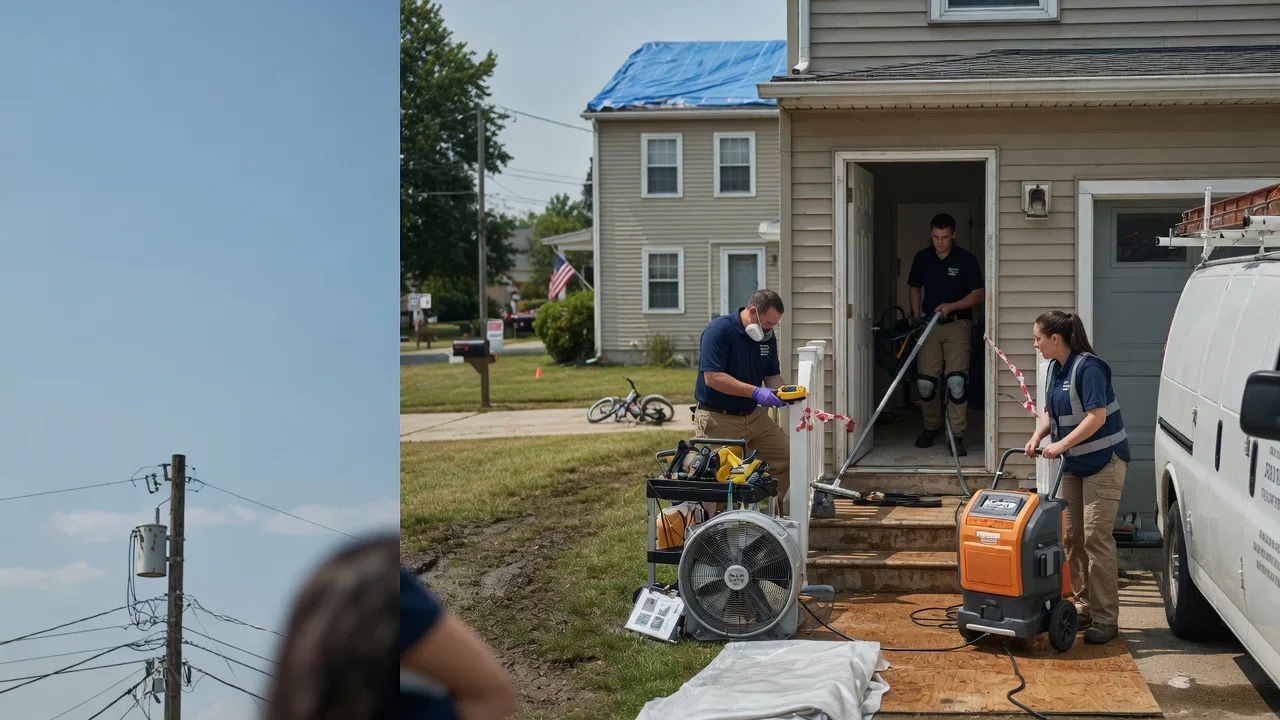 Water Damage Repair in Pettibone, ND near me